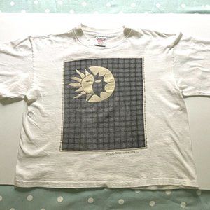 Vintage Sun Design Printed T